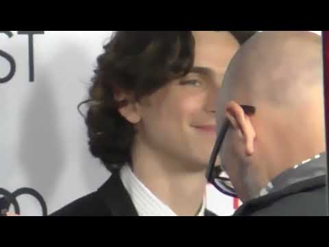 Throwback} Timothee Chalamet, Luca Guadagnino, Morgan Saylor, Michael Stuhlbarg at AFI Fest 2017