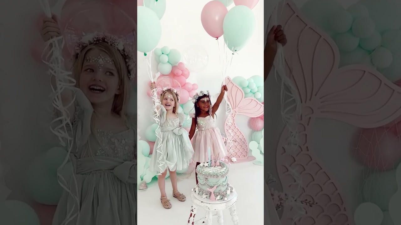 Mermaids Odette and Stormey in our Mermaid Cove Collection 🧜🏻‍♀️🐚✨