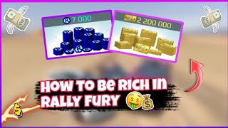 How to be a millionaire in Rally fury! 🤑💚 || Rally fury Extreme racing