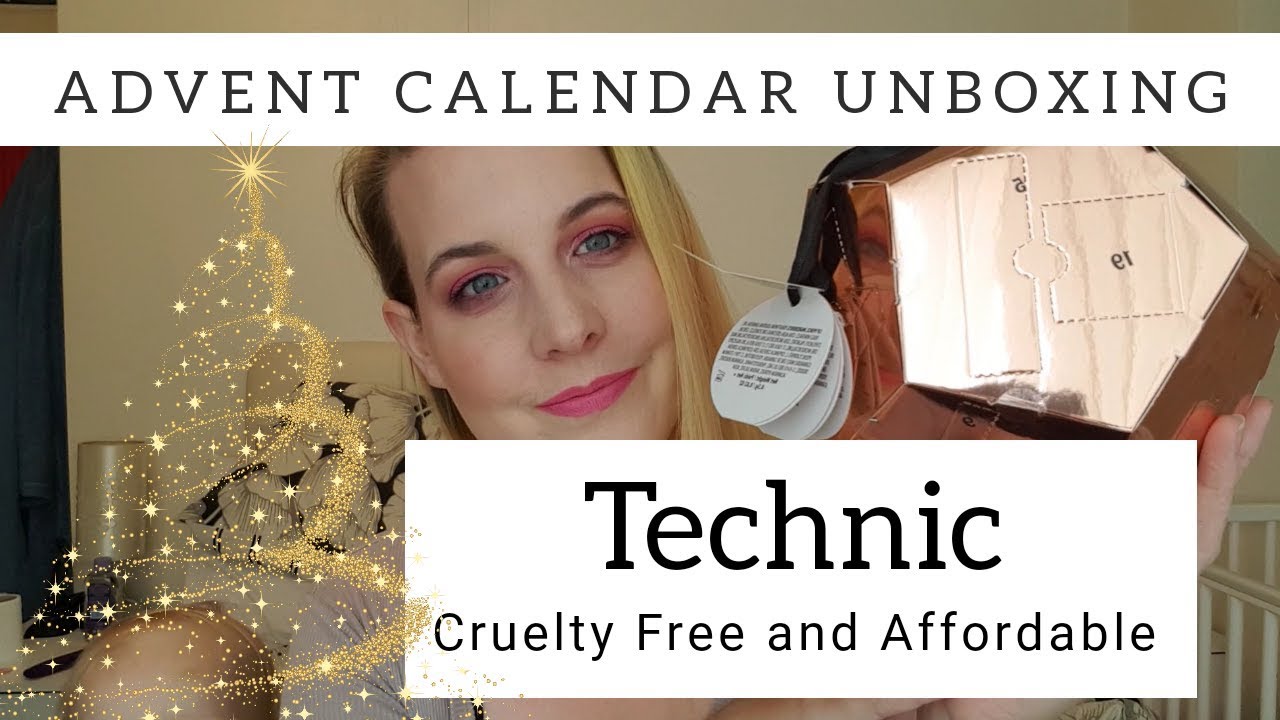 Technic Advent Calendar Unboxing 2018 | Cruelty Free | Affordable