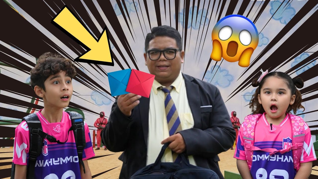 AMANDA DAN UMAR MASUK DALAM SQUID GAME 😱⁉️