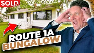 (SOLD)  Route 1A Bungalow PEI Real Estate house for sale North Bedeque near Summerside
