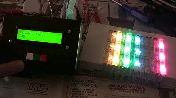 MIDI Lightboard complete. Build+Commentary.