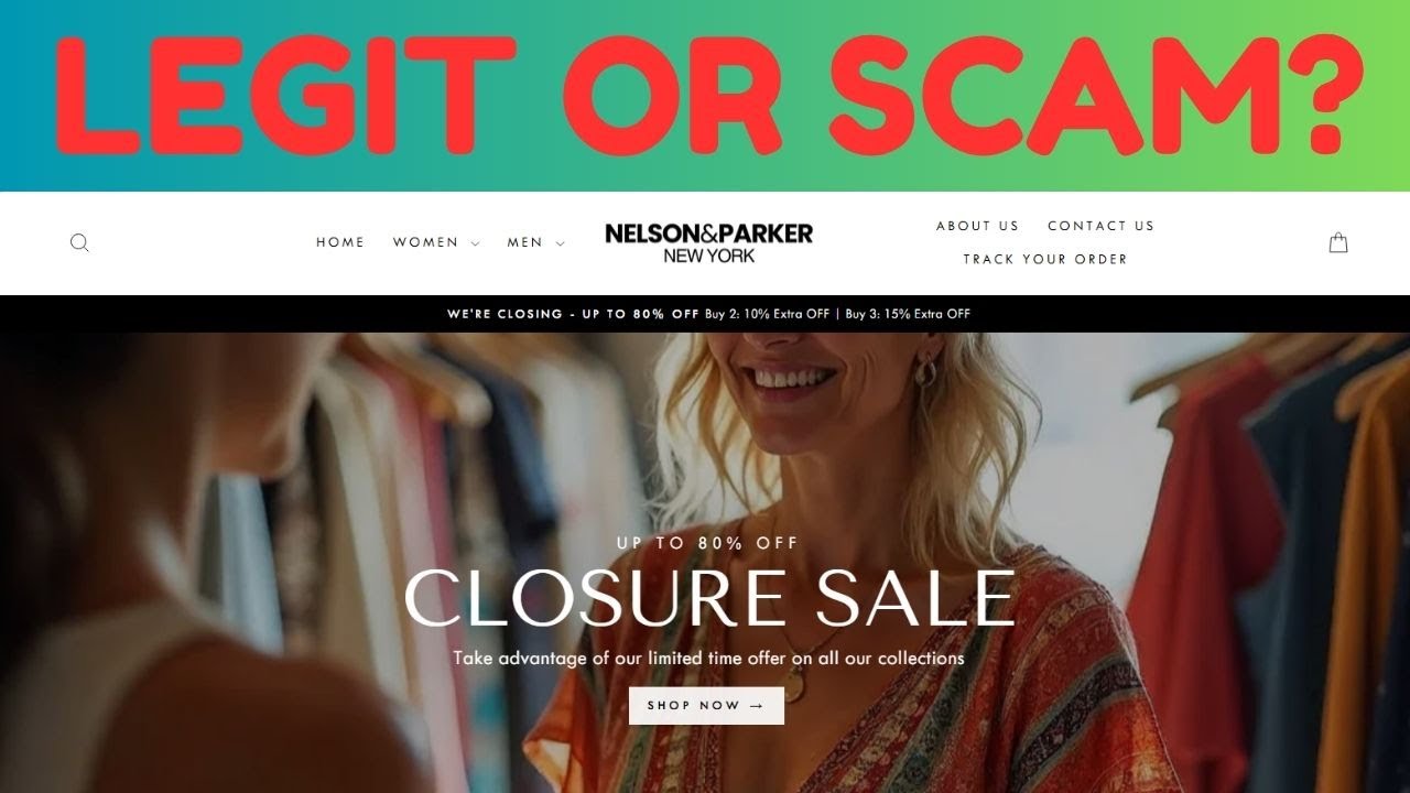Nelson and Parker Clothing Review – Is Legit or a Scam?