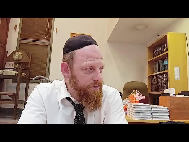 Special Shiur with Rabbi Netanel Frankenthal