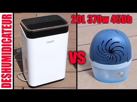 déshumidificateur d'air PASAPAIR  vs Rubson AERO 360° Absorbeur d'humidité  problème cave.. 