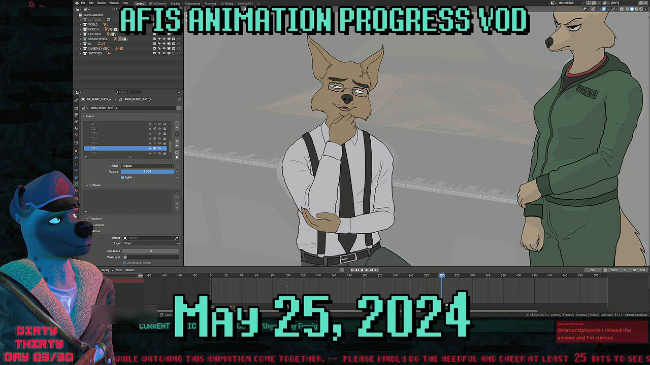 [2024-05-25] AFIS Animation Progress Stream VOD - YouTube
