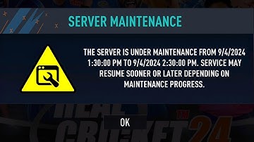 Rc24 new update||server maintenance problem||game not opening||problem fix||rc24 update