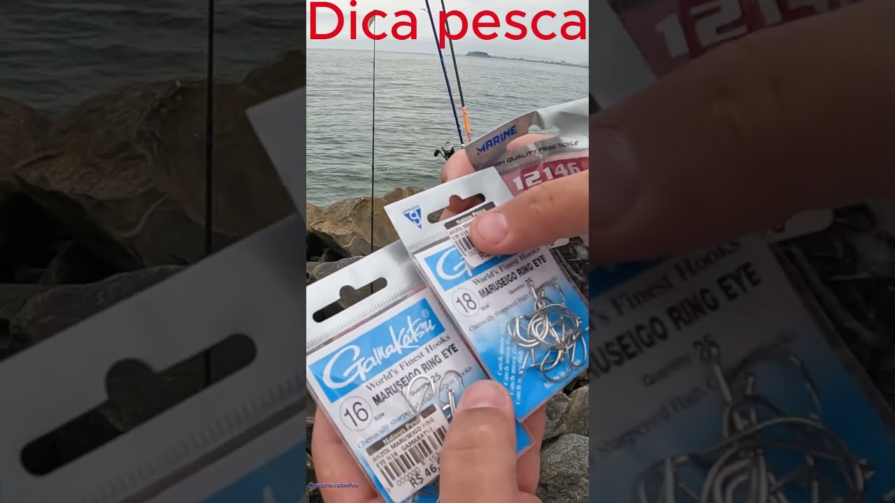 Dica De ANZOL pesca de praia. 