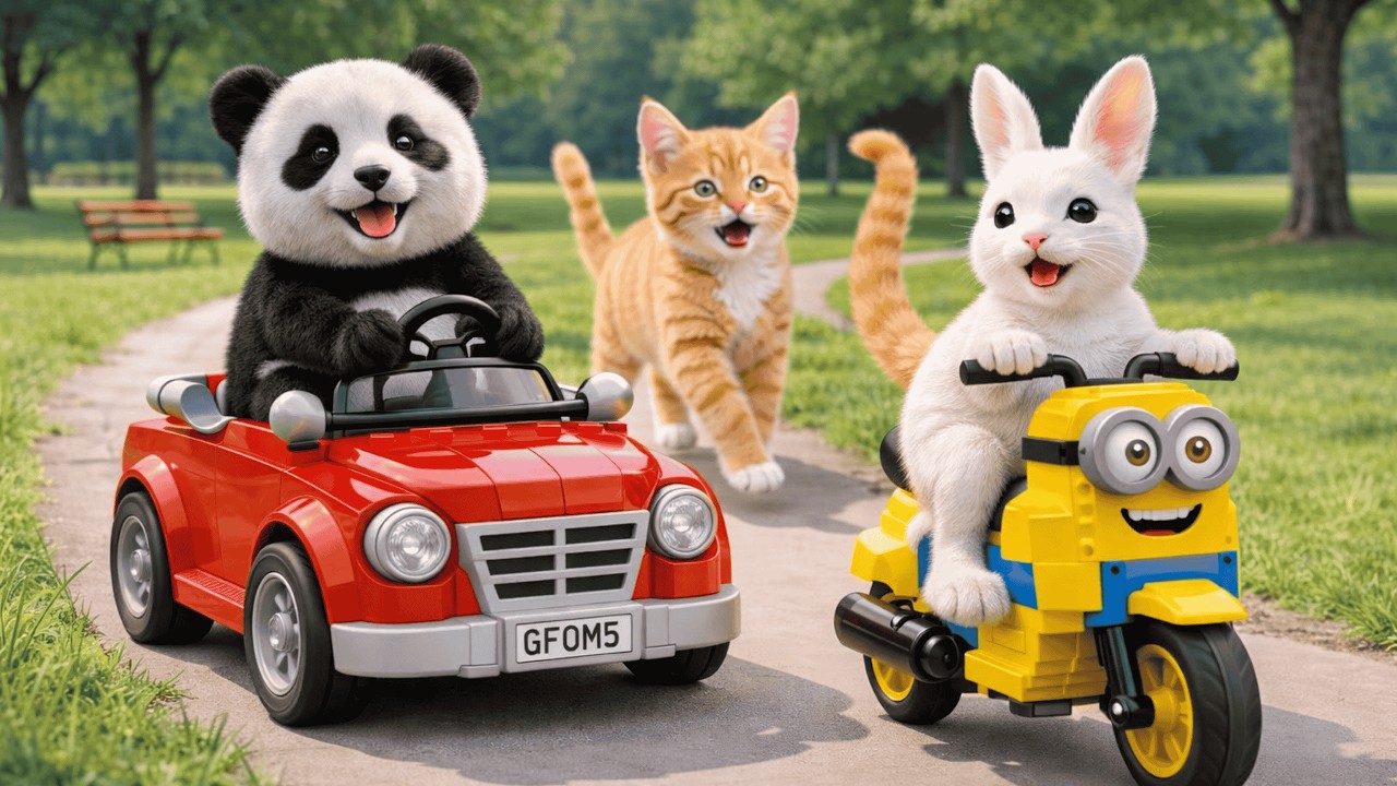 Mama Cat Trims Fur on the Farm and Makes Tiger Hat For Kittens At Home🐾🎩🐯 #contenthunt