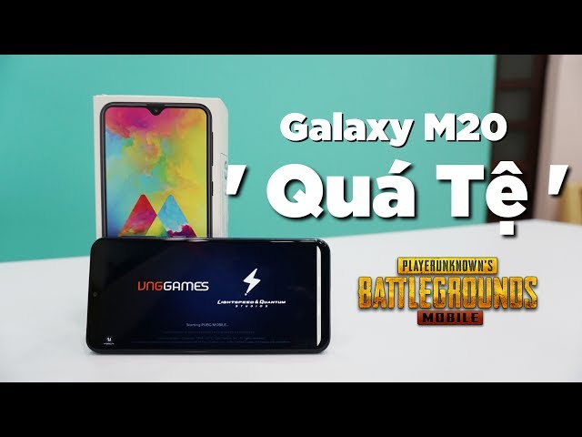 Galaxy M20 - Chiến Game "PUBG MOBILE'' Giật Lag ''CỰC TỆ'' - 5 Triệu Liệu Có Đáng ?