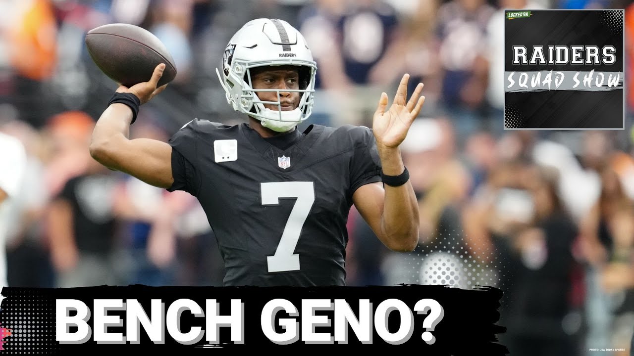 RAIDERS SQUAD SHOW: Should the Las Vegas Raiders BENCH Geno Smith? | Raiders vs Bears Recap