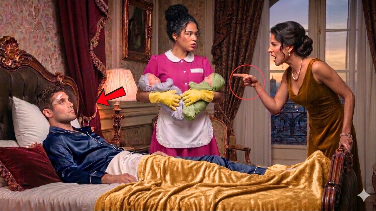 Un Milionario Finse Un Incidente Per Testare La Fidanzata E I Gemelli... Finché La Domestica...