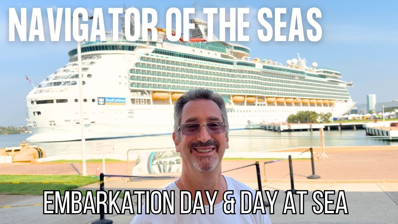 NAVIGATOR OF THE SEAS: EMBARKATION DAY & DAY AT SEA (Day 1 & 2)