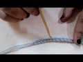 دروس تعليم الكروشية/كروشية للمتدئين عمل العقدة والسلسلة  crochet work node and series