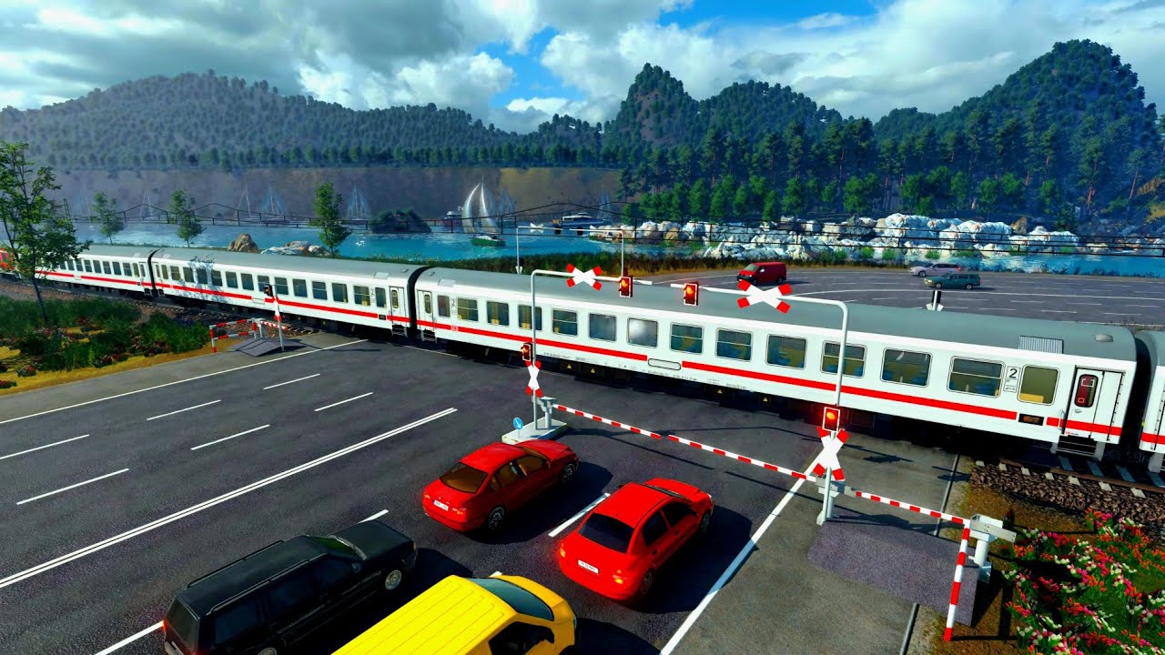 Transport Fever 2: Der Bahnübergang Teil 588