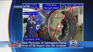 NTSB Releases New Pictures Of Plane In Southwest Engine Explosion