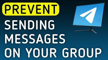 How To Prevent Sending Messages On Your Group On Telegram App On PC (New Update)