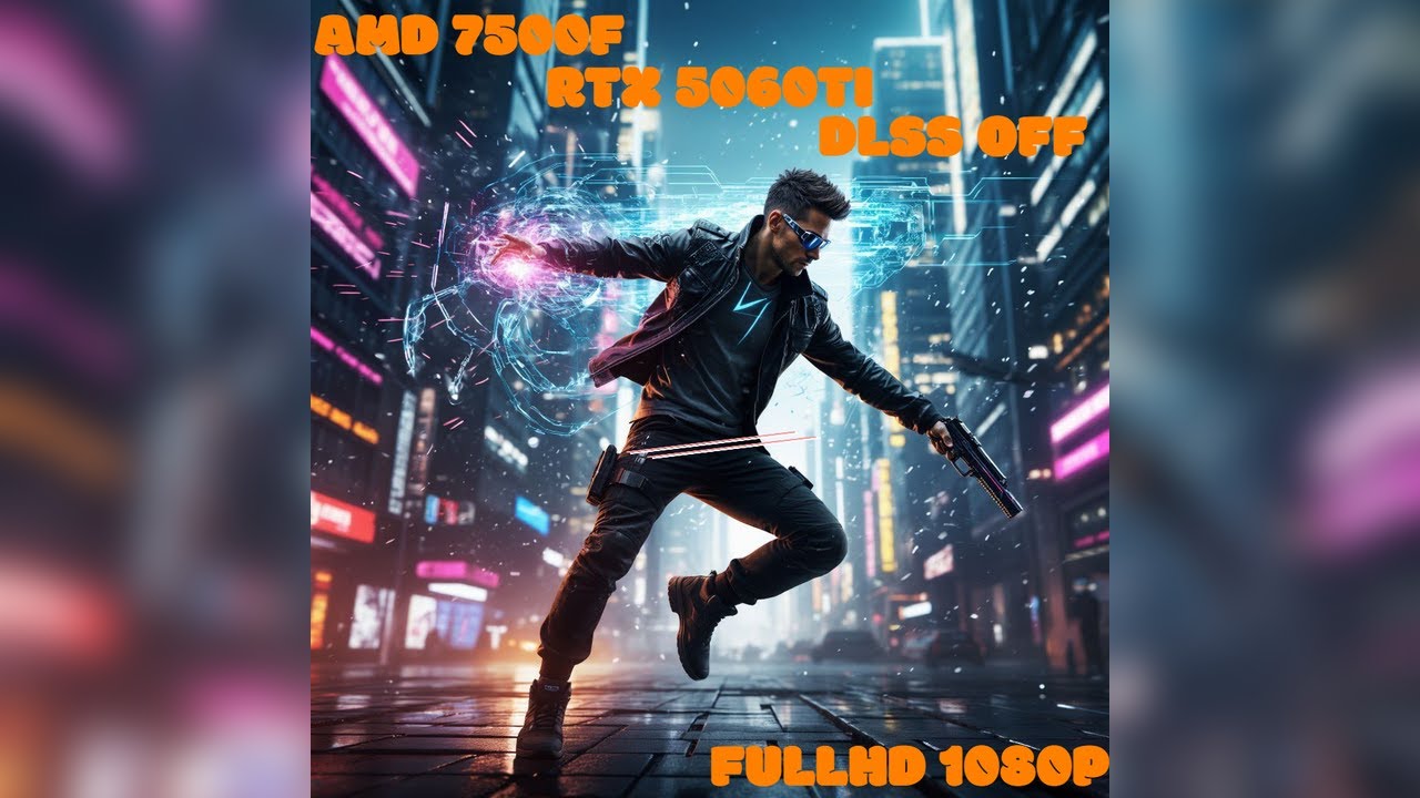 Cyberpunk 2077 Ray Tracing On | RTX 5060 Ti FULLHD DLSS OFF 