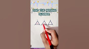 Find The Missing Number 🧠🎯 #maths #mathstricks #ytshorts #find #subscribe #solveitquickly #music