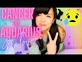 CANCER AND AQUARIUS | LOVE COMPATIBILITY| ...you need help 😱😵‍💫