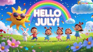 Hello July Song 🌈 | Fun Summer & Rainy Season Nursery Rhyme for Kids | Kids Songs by TotsTaleTunes Hello July Song 🌈 | Fun Summer & Rainy Season Nursery Rhyme for Kids | Kids Songs by TotsTaleTunes