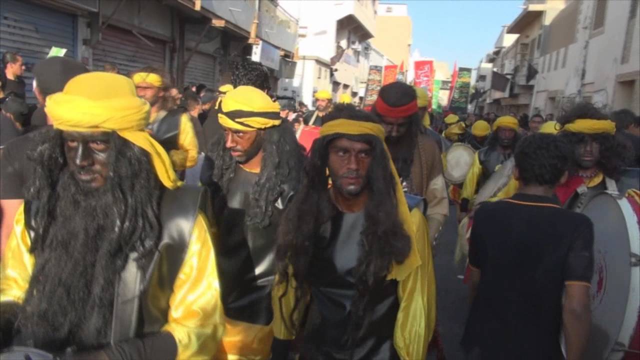 رحلة السبايا تمثيلية ابداع من شباب موكب التراث الحسيني لماتم بن خميس في السنابس 10 محرم1438