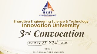 BEST Innovation University | 3rd Convocation