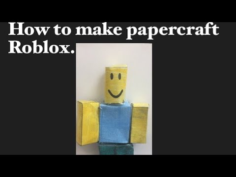 How To Make Roblox Papercraft Pls Sub Youtube - printable roblox papercraft template