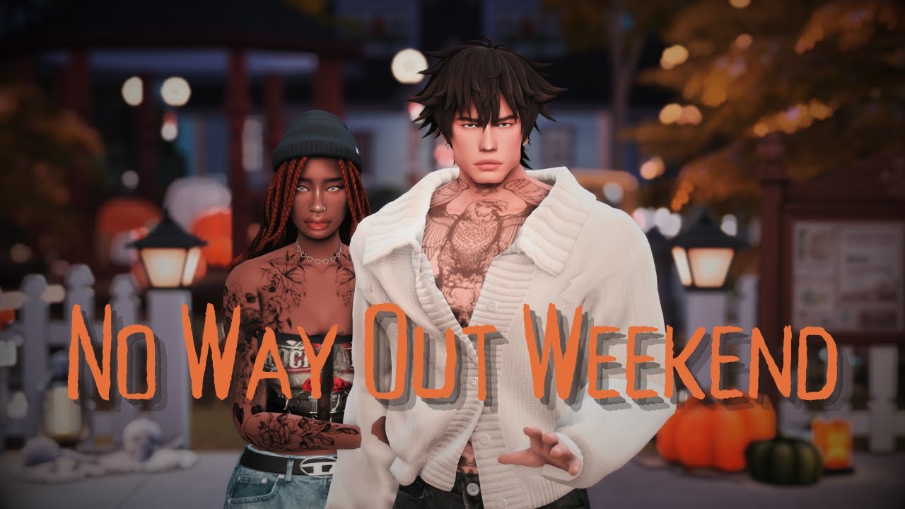 No Way Out Weekend 🏚️☠️ | Sims 4 VO Horror & Love Story