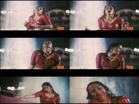 Rajani aka Sasikala wet body show Hottest Rain drenching Song Jai Karnataka movie