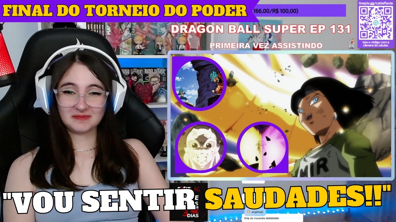 Dragon Ball Super: Ep.131 - Não demorem para voltar! O final lendário do  Torneio de Poder!