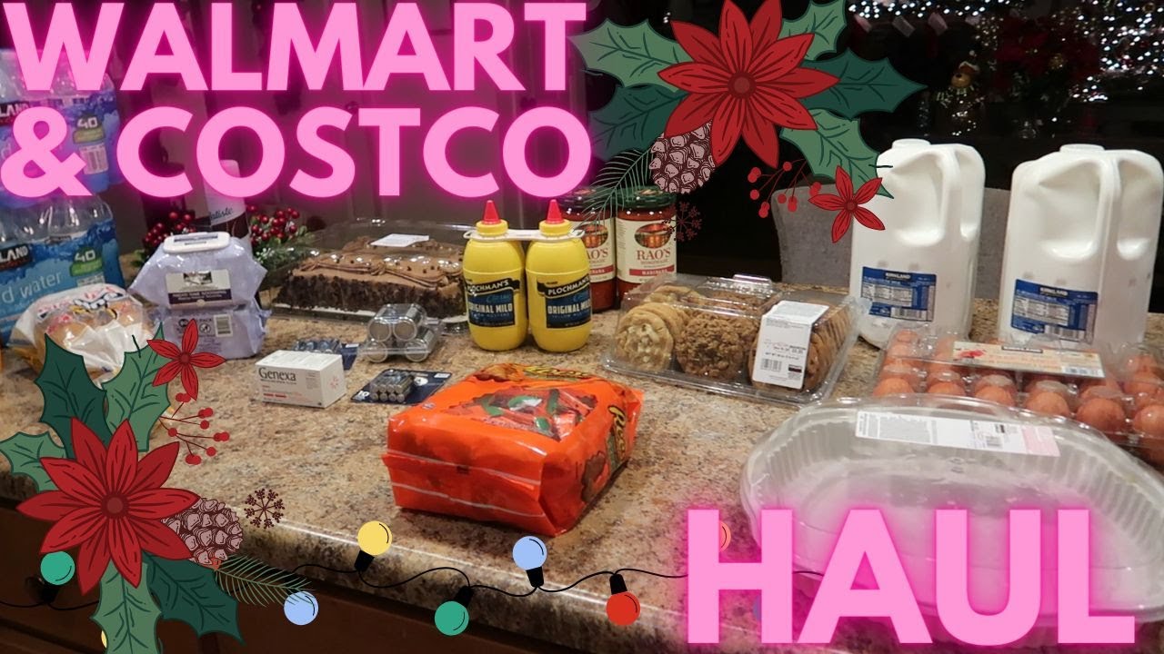 150 COSTCO & WALMART GROCERY HAUL {11.18.22} YouTube