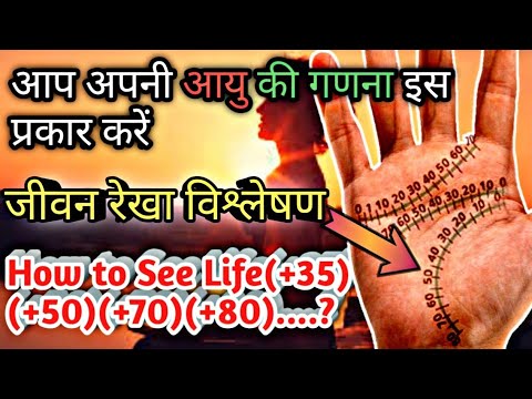 जाने कितनी होगी आपकी उमर जीवन रेखा से | Age kitani hogi Hast Rekha