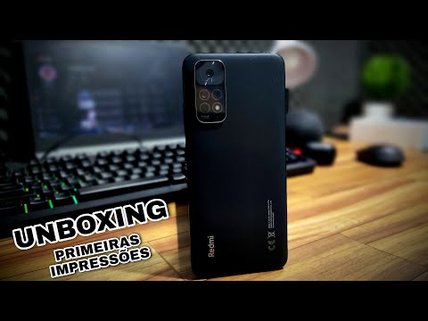 Em Mãos - Redmi Note 11 - Unboxing e Primeiras Impressções - O baratinho da Xiaomi