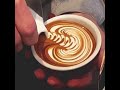 チーノの7oz latte art pinwheel heart