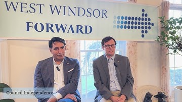 Ajay Tomar + Andrew Winters - Full Interview [West Windsor Forward 2025 Election interview Series]