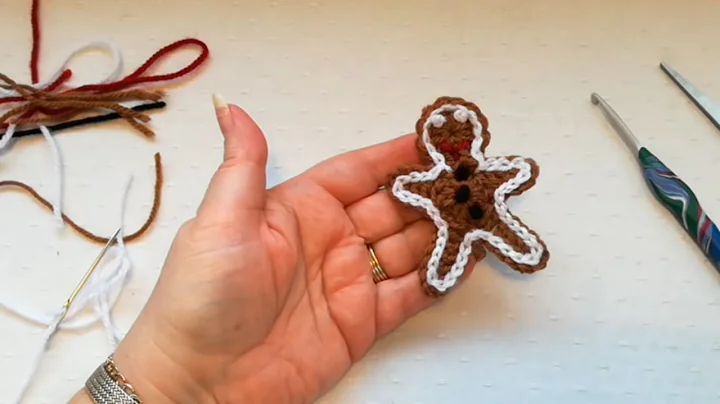 Crochet Gingerbread Man: Adorable DIY Holiday Motif