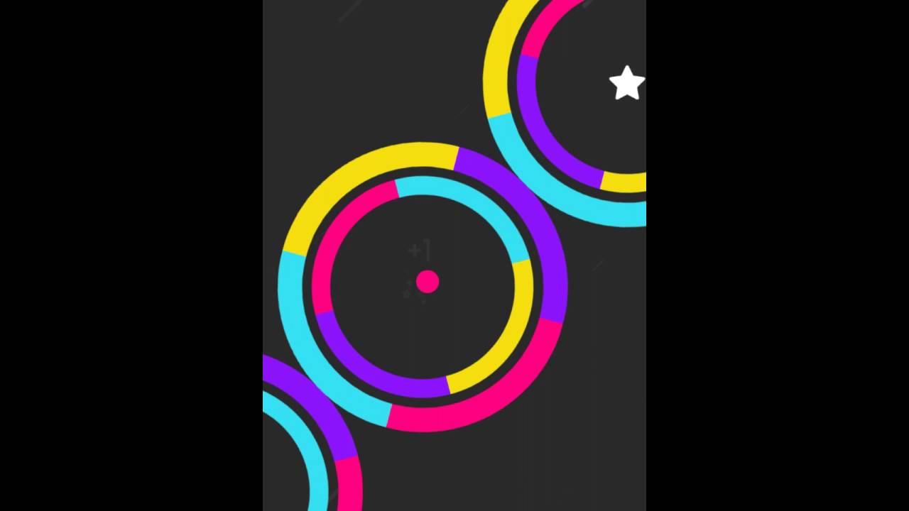 Colour switch gravity mode levels 1-25