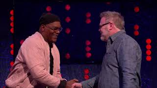 Bryan Hitch Meets Samuel L Jackson and Brie Larson on The Jonathan Ross Show Unaired