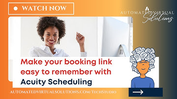 How To Create a Custom Scheduling Link in Acuity