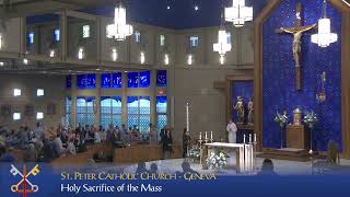 May 3, 2026 St. Peter Catholic Church Geneva - Mass