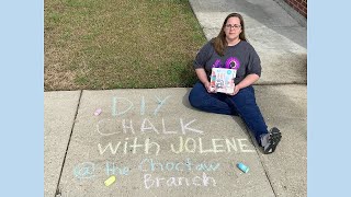 STEAM Sit Down Online!: DIY Chalk with Jolene