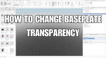 HOW TO CHANGE BASEPLATE TRANSPARENCY USING PROPERTIES 2025 ROBLOX STUDIO TUTORIAL [WORKING]