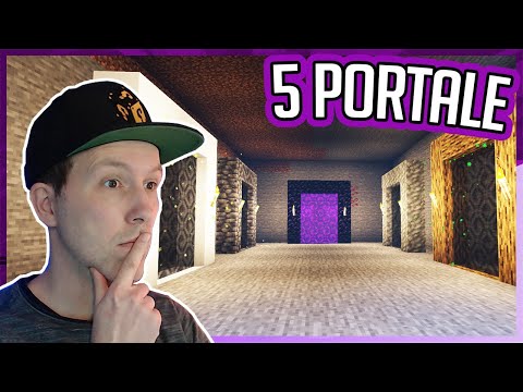 5 Portale die so noch keiner gesehen hat | Minecraft Modpack AQ2 #06