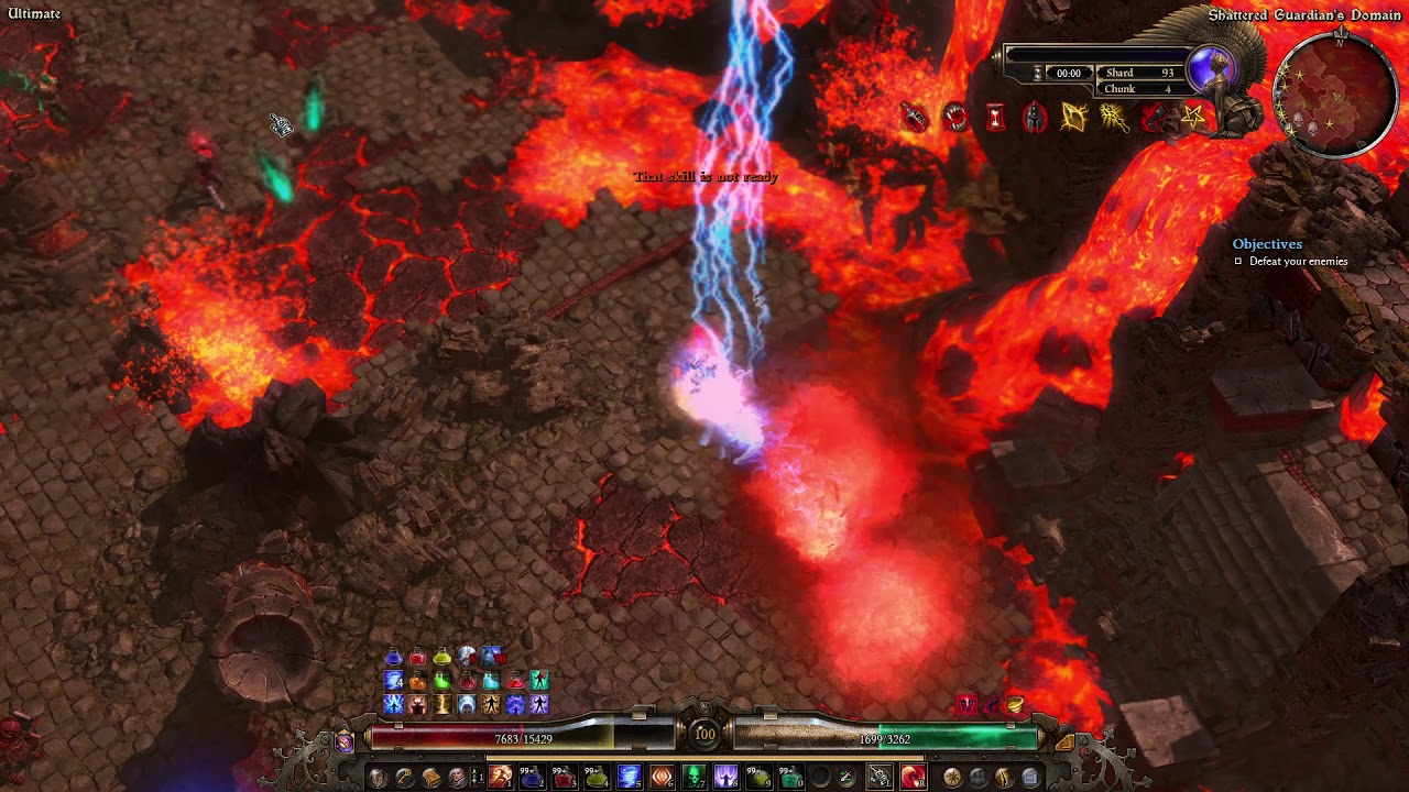 Shattered realm 93 vs Cyclone set