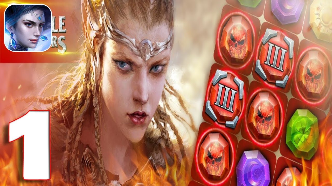 Puzzle Warriors - Gameplay Walkthrough Part 1 (iOS, Android)