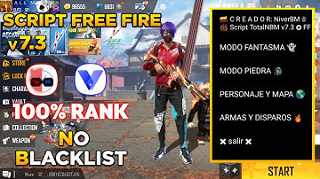 Script Hack free fire v7.3 ff 1.68.10 + GG Funcionando Vphone gaga 32 bits | x8sandbox