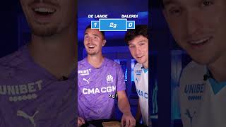 Perfect Cut Challenge avec Jeffrey et Leo 🎯 #om #shorts #marseille