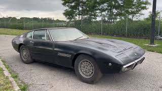 Barn-Find 1969 Maserati Ghibli 5-Speed - Matching Numbers Project